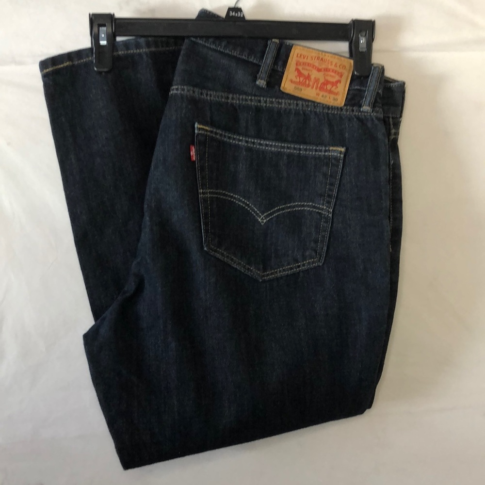 LEVIS 559 Mens Straight Leg Jeans Size 42x30